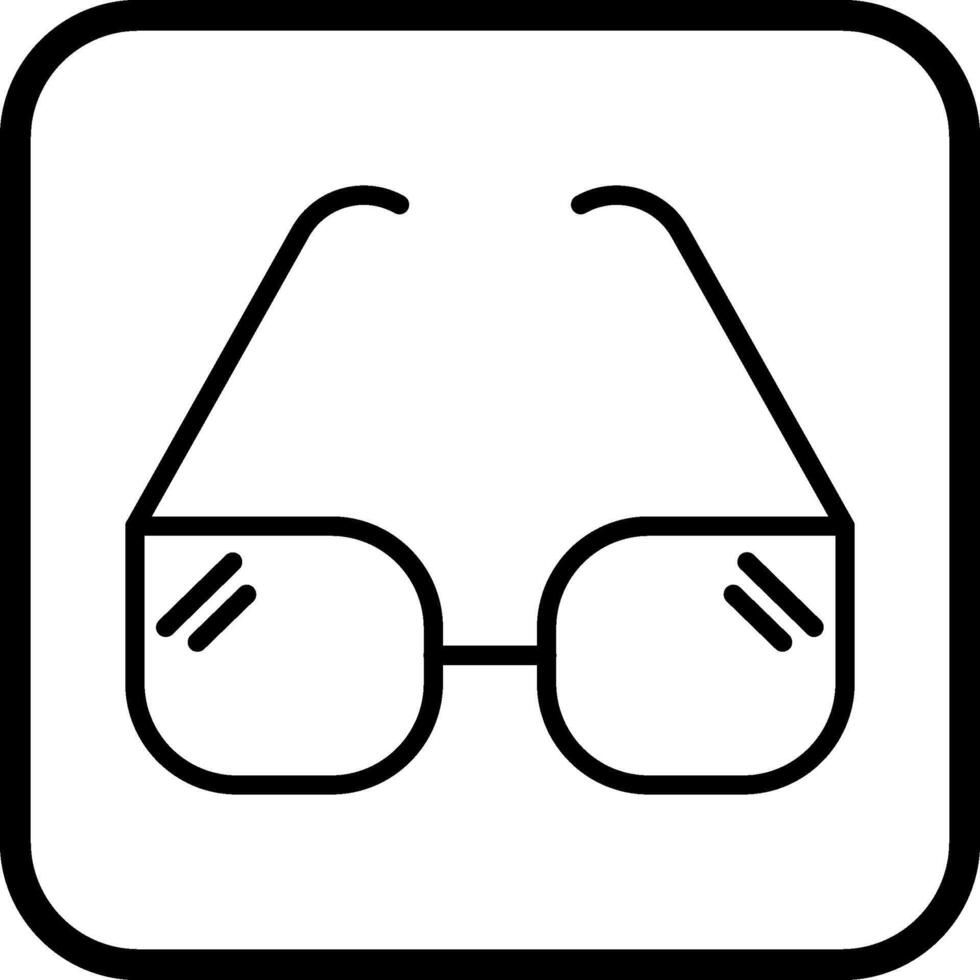 icono de vector de gafas de sol