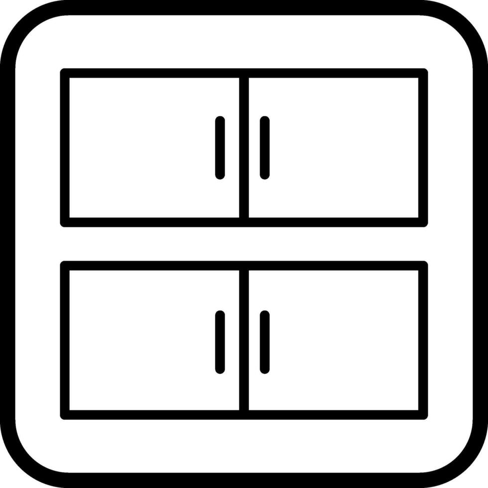 Cabinet Vector Icon