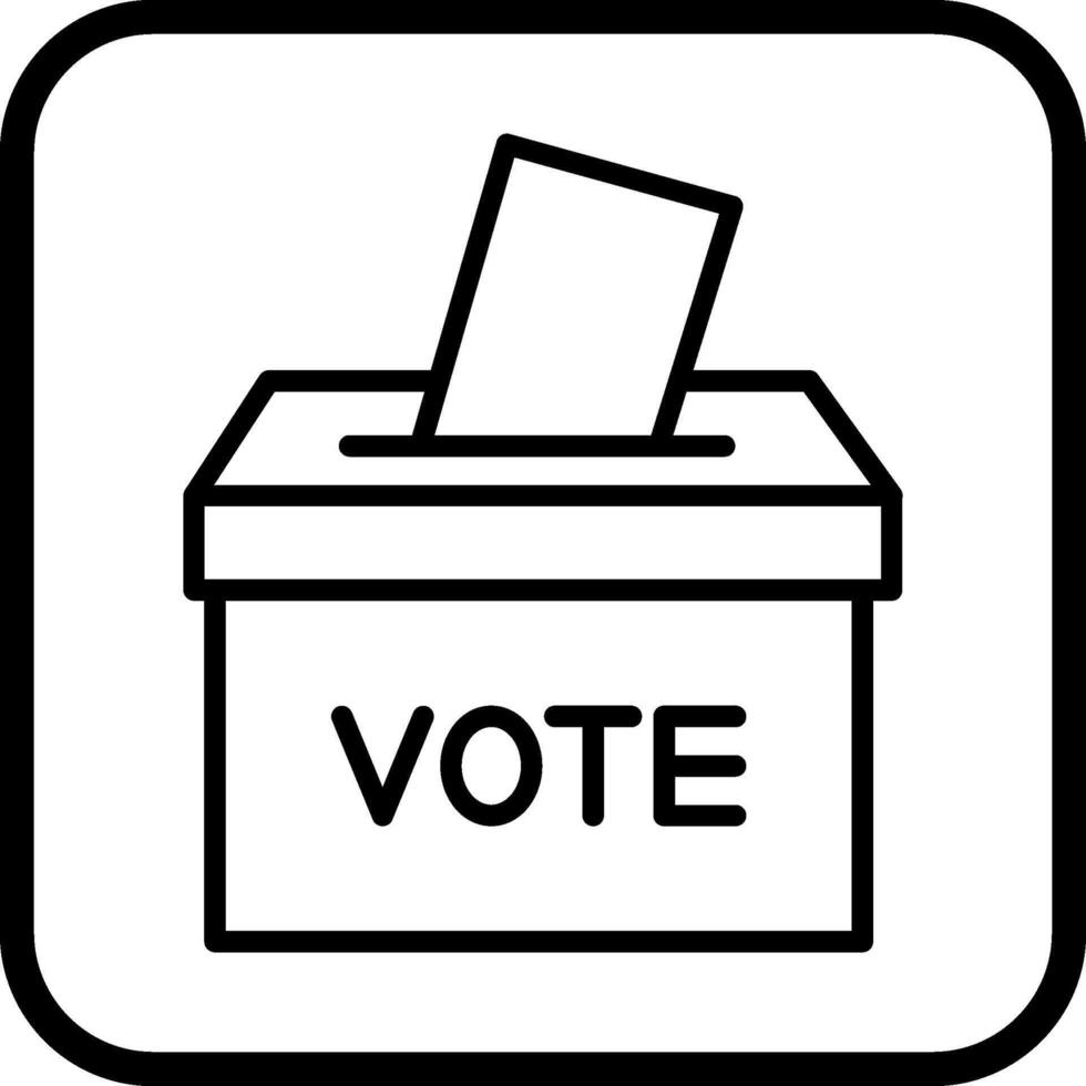 Ballot Vector Icon
