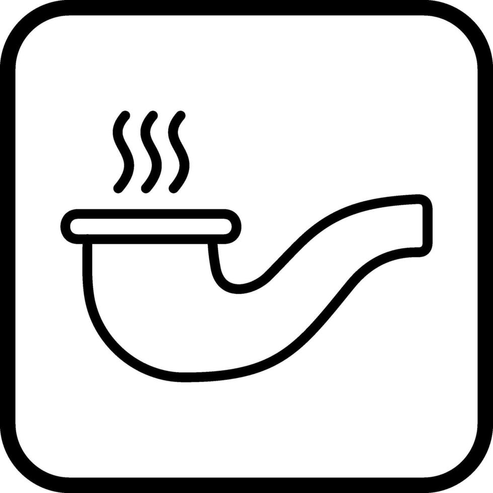 Smoking Pipe Vector Icon