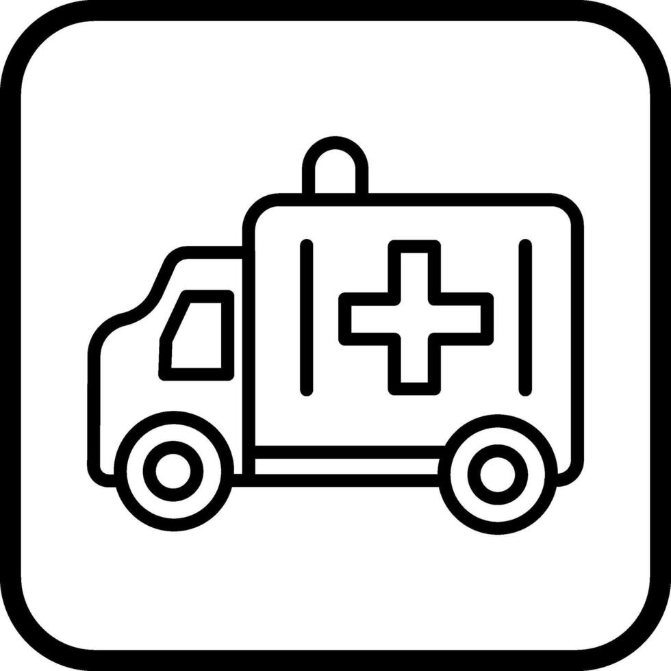 Ambulance Vector Icon