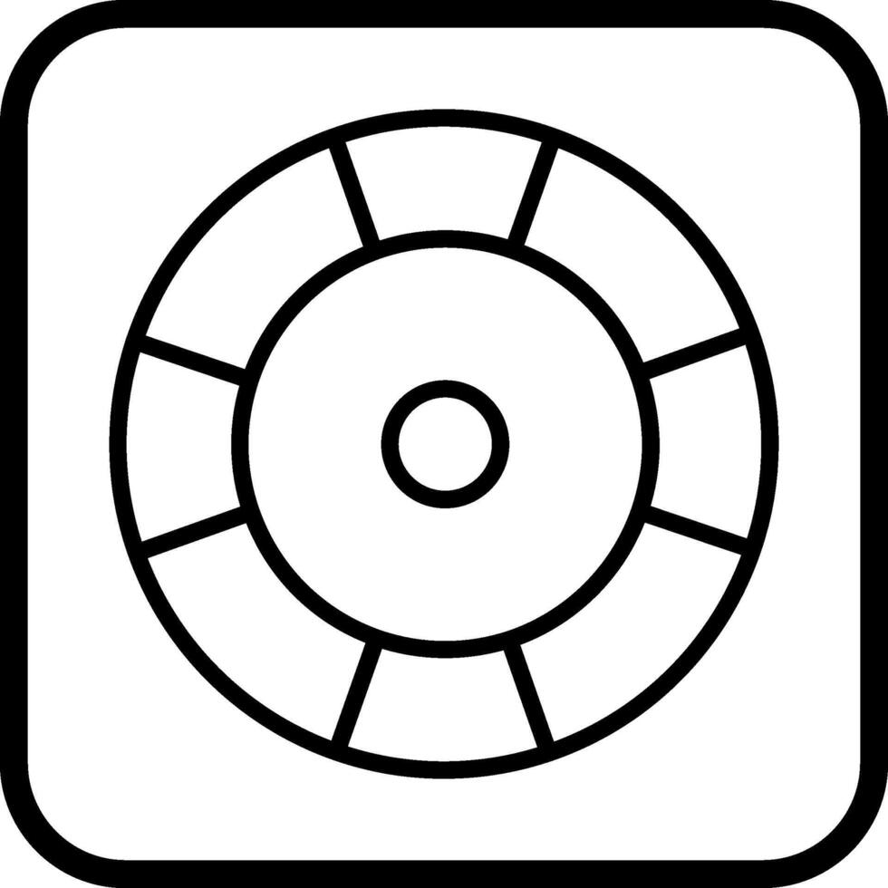 icono de vector de aro salvavidas