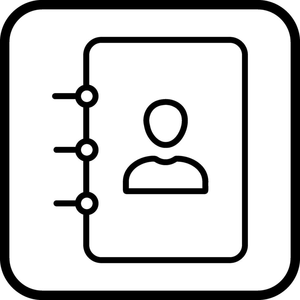 Contacts Vector Icon