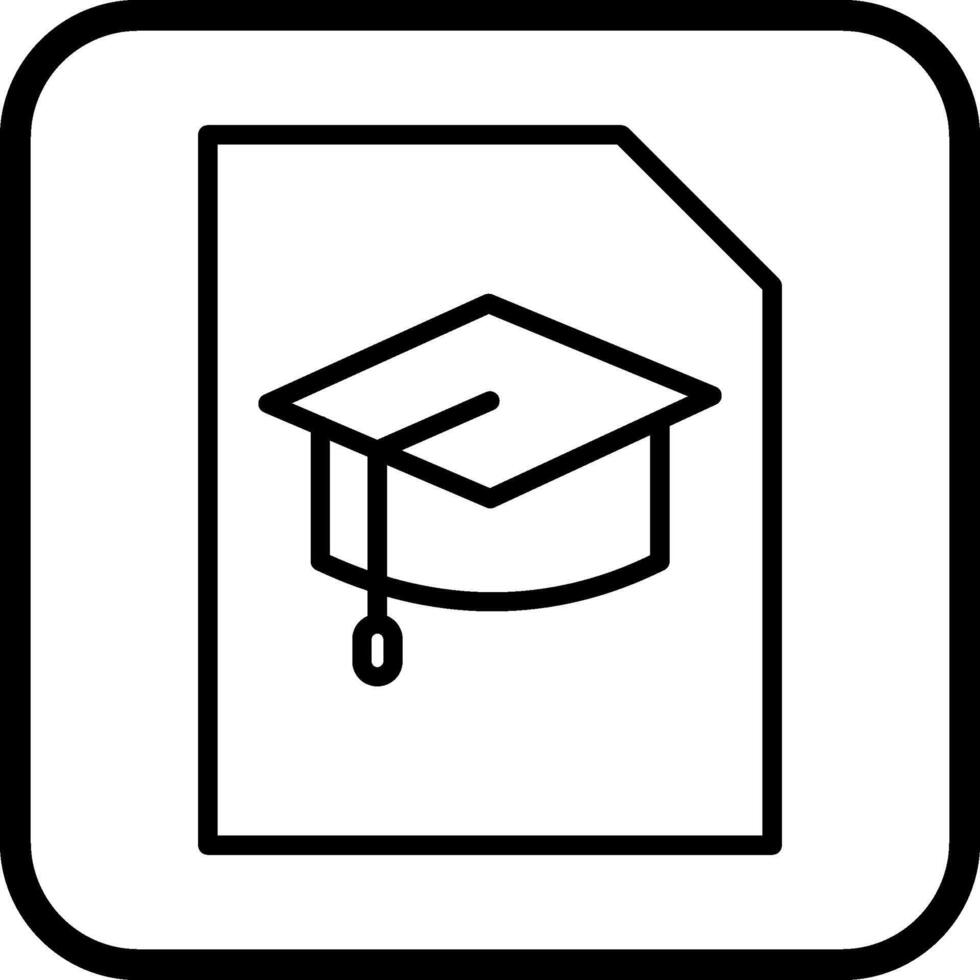 icono de vector de graduación