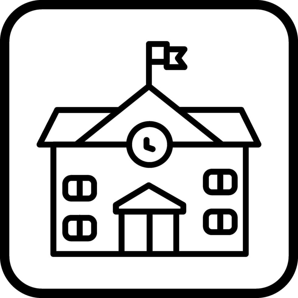 School Vector Icon