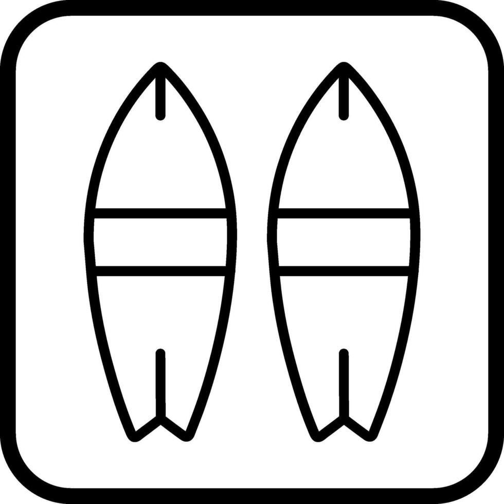 Surfboard Vector Icon