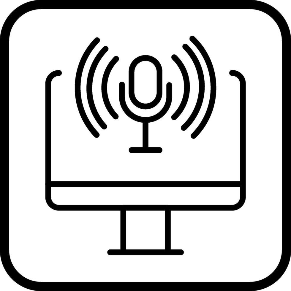 Podcast Vector Icon