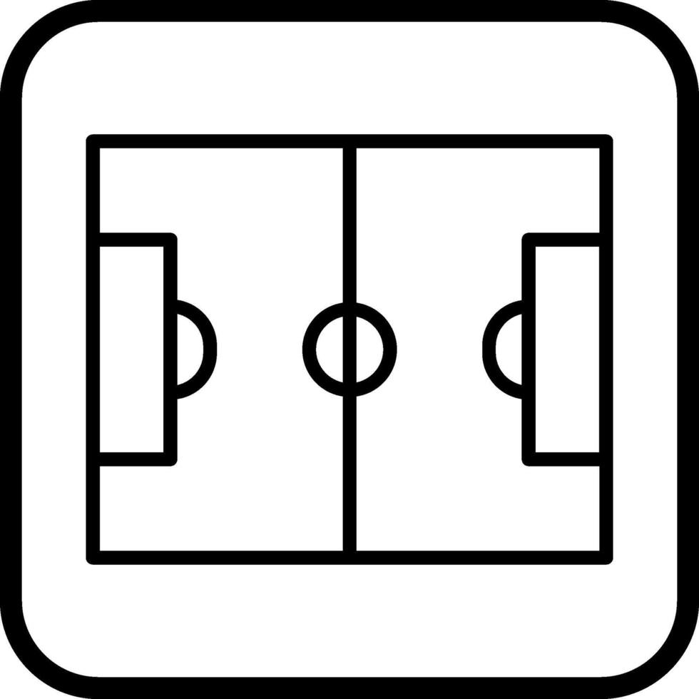 Football Field Vector Icon