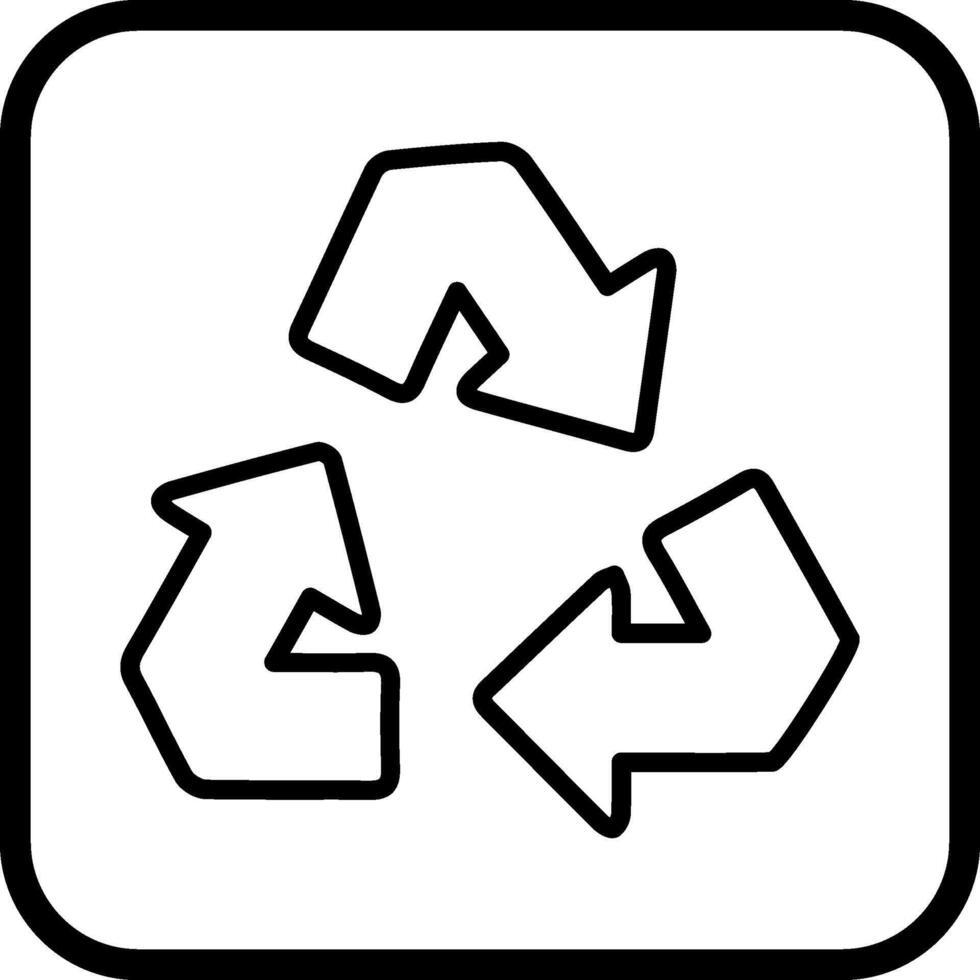 Recycle Arrow Vector Icon