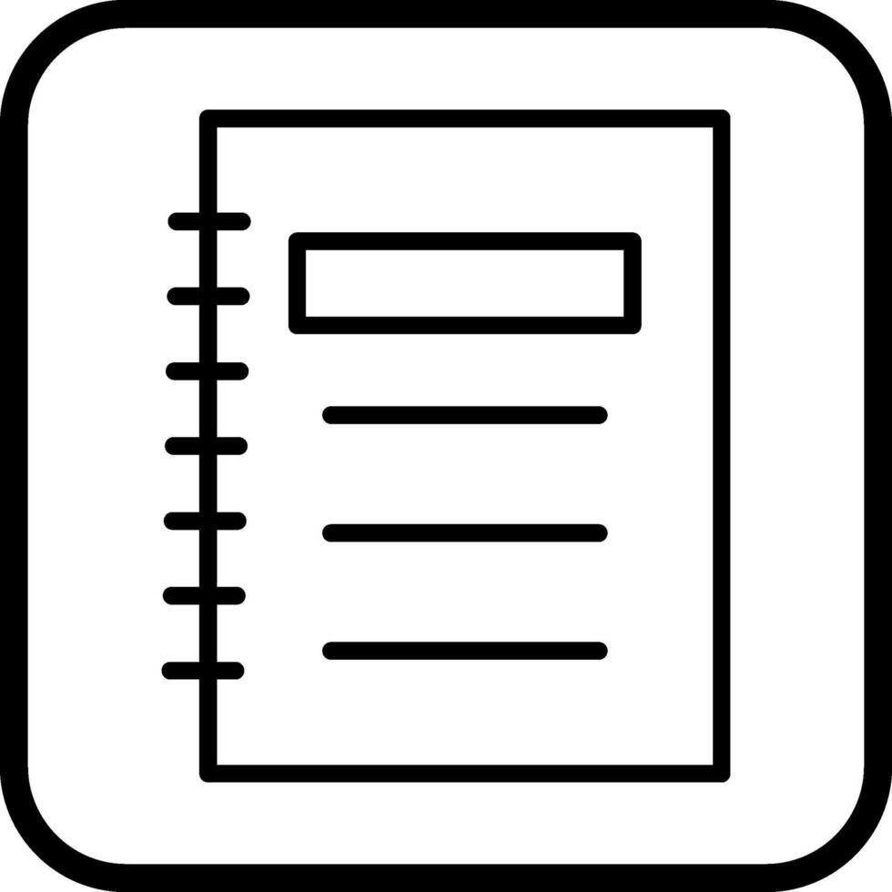 Note Vector Icon