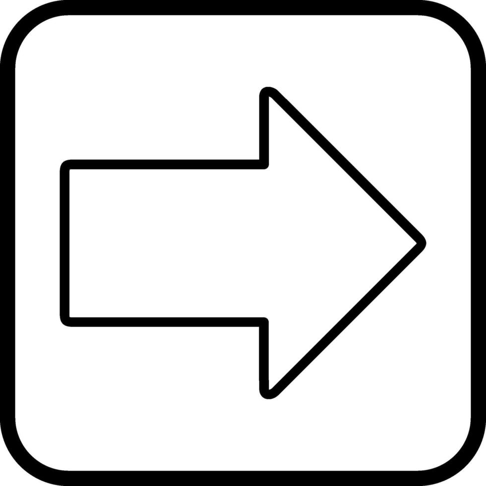 Right Vector Icon