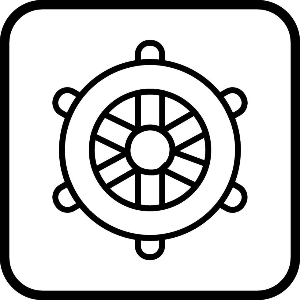 Rudder Vector Icon