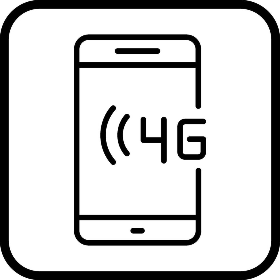 4G Vector Icon