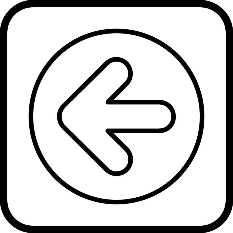 To Left Vector Icon