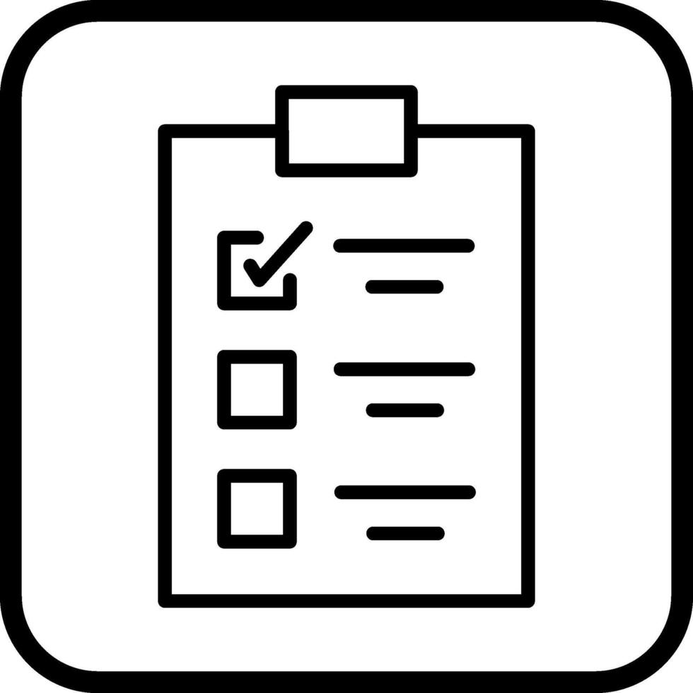 To Do List Vector Icon