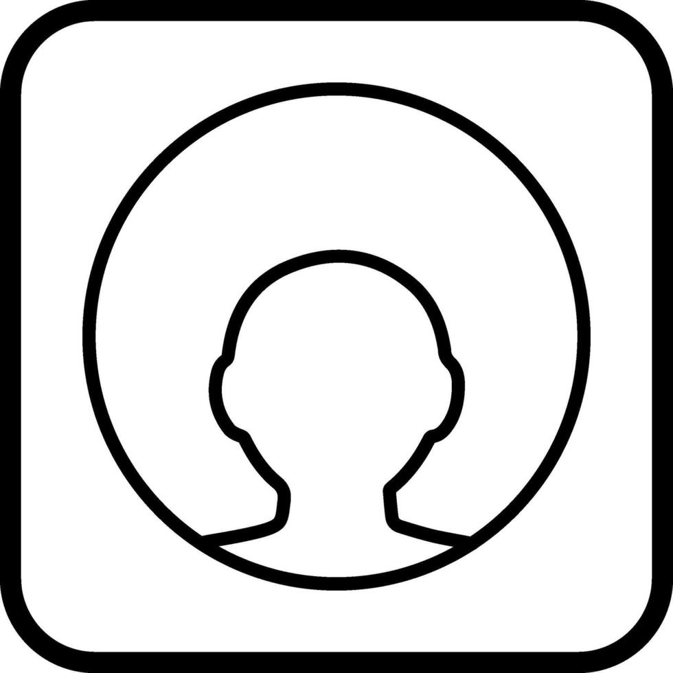 icono de vector de perfil