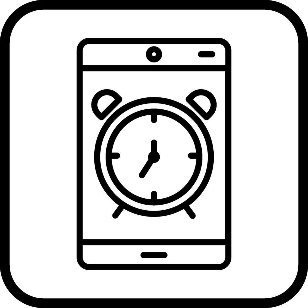 icono de vector de alarma