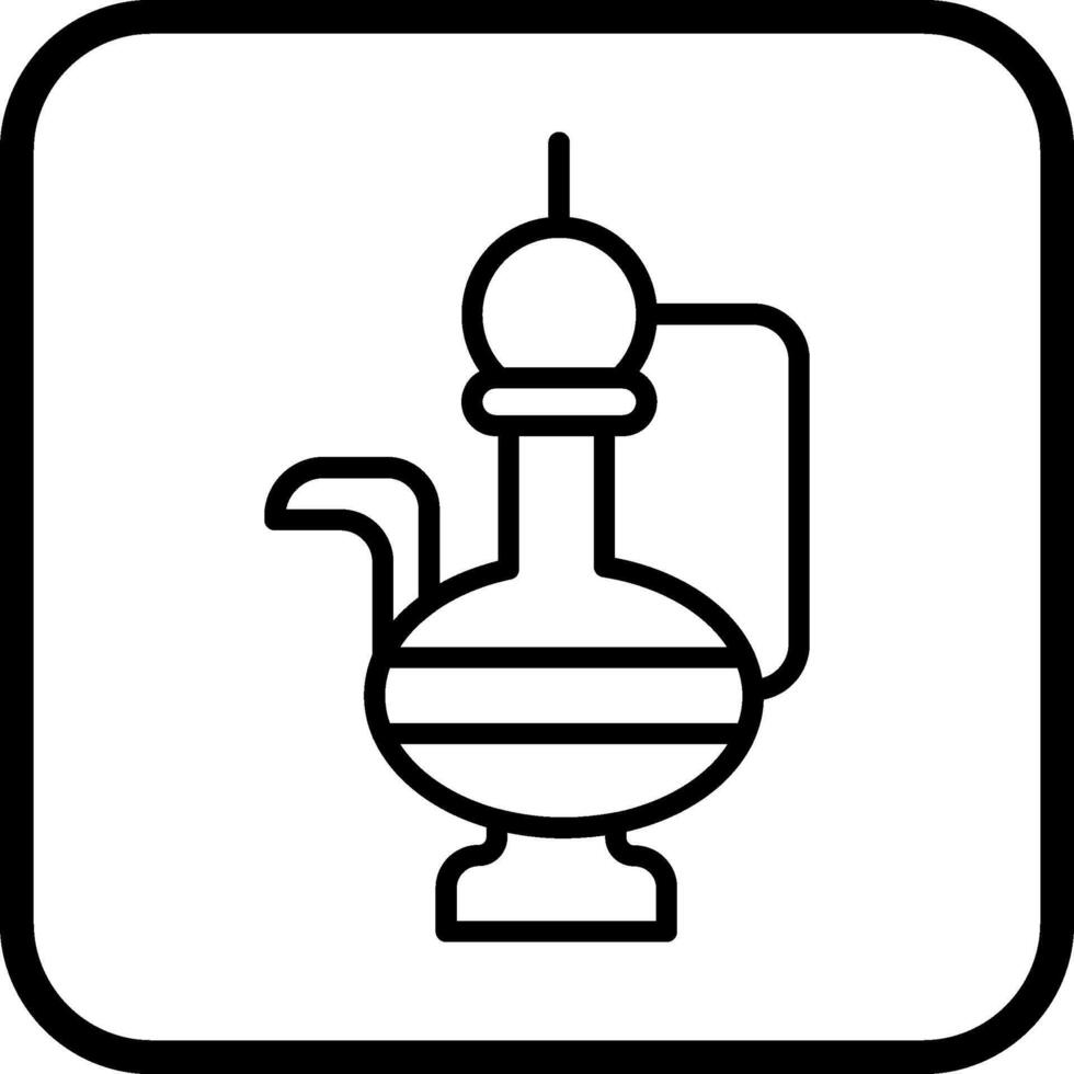 icono de vector de té árabe