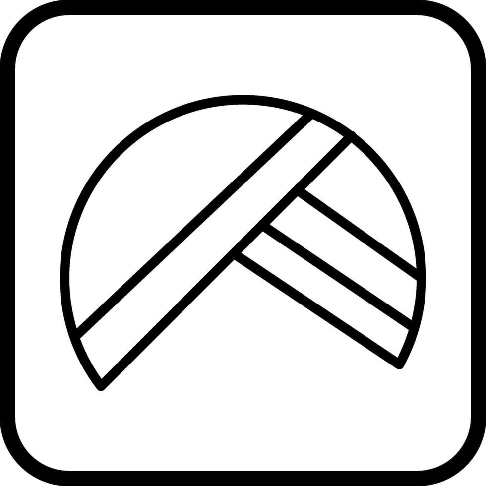 icono de vector de turbante