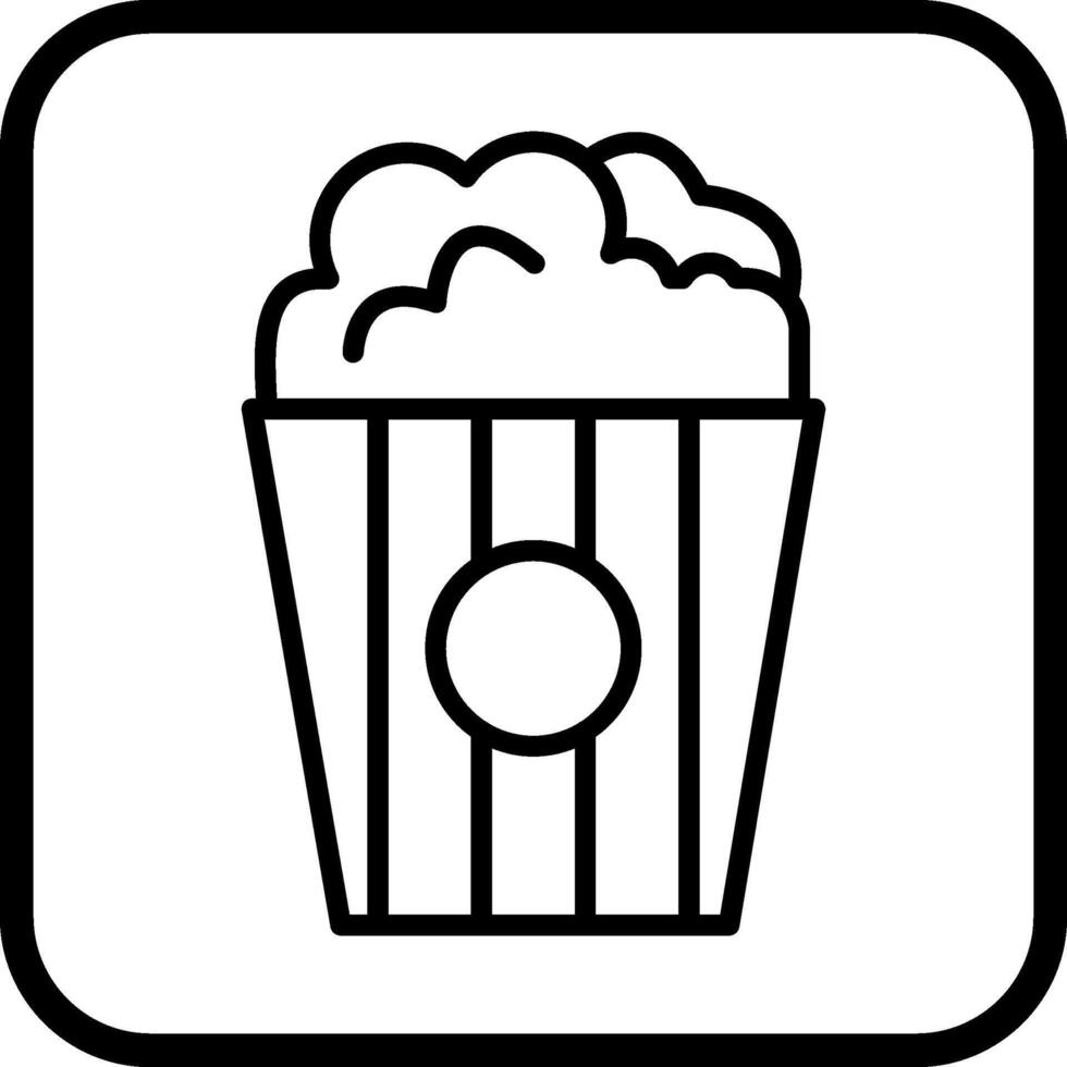 Popcorn Vector Icon