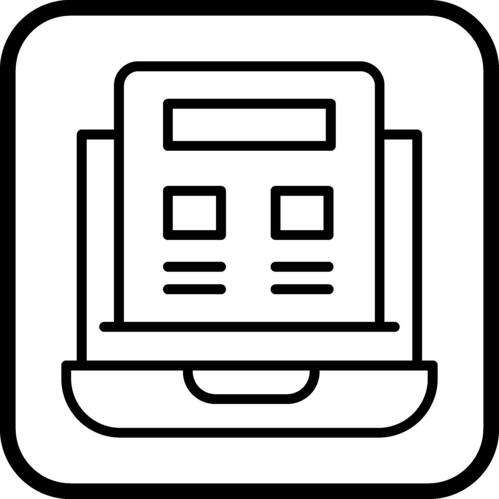 Layout Vector Icon