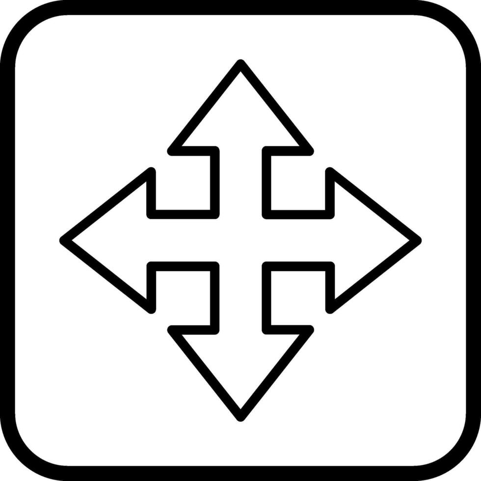 Move Arrow Vector Icon