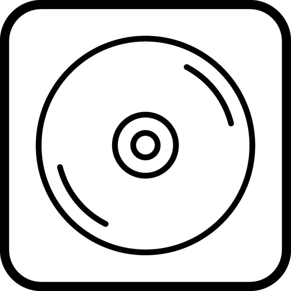 CD Vector Icon