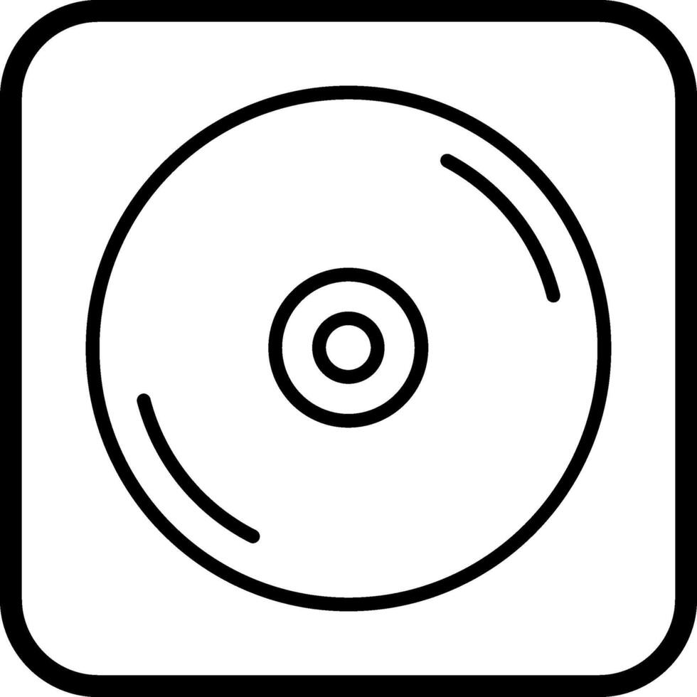 CD Vector Icon