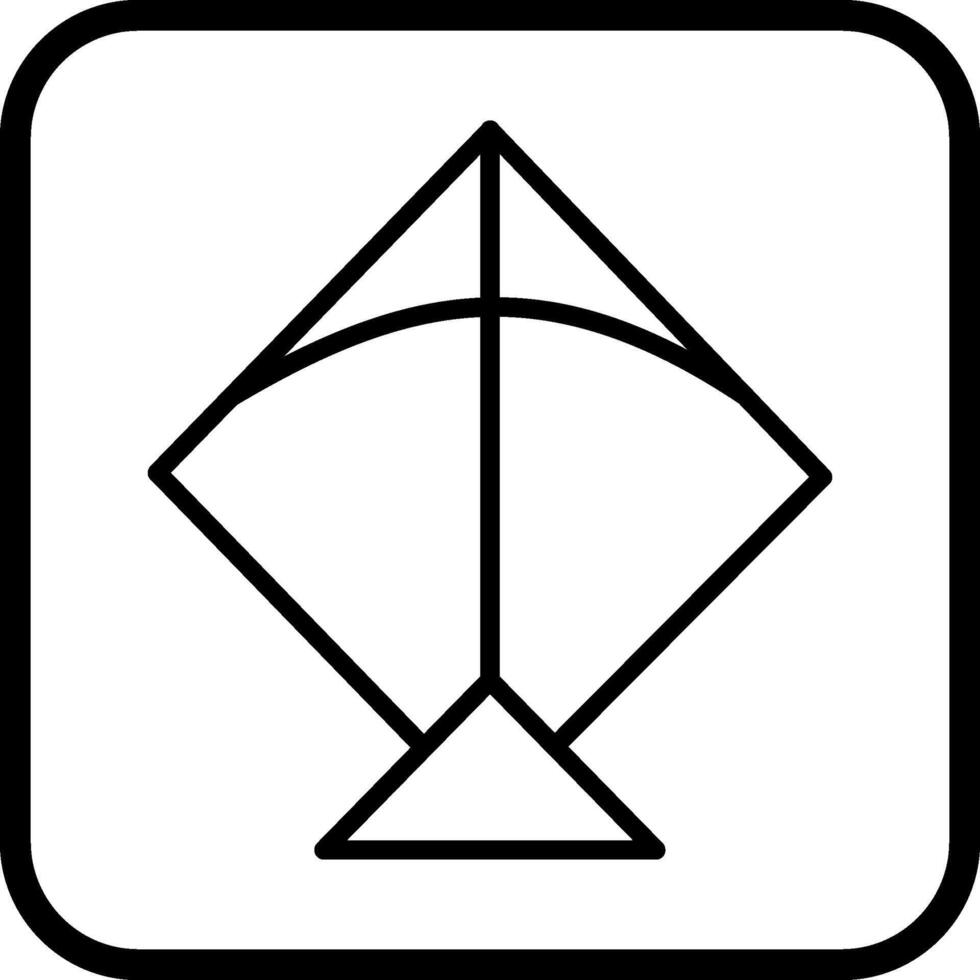 Kite Vector Icon