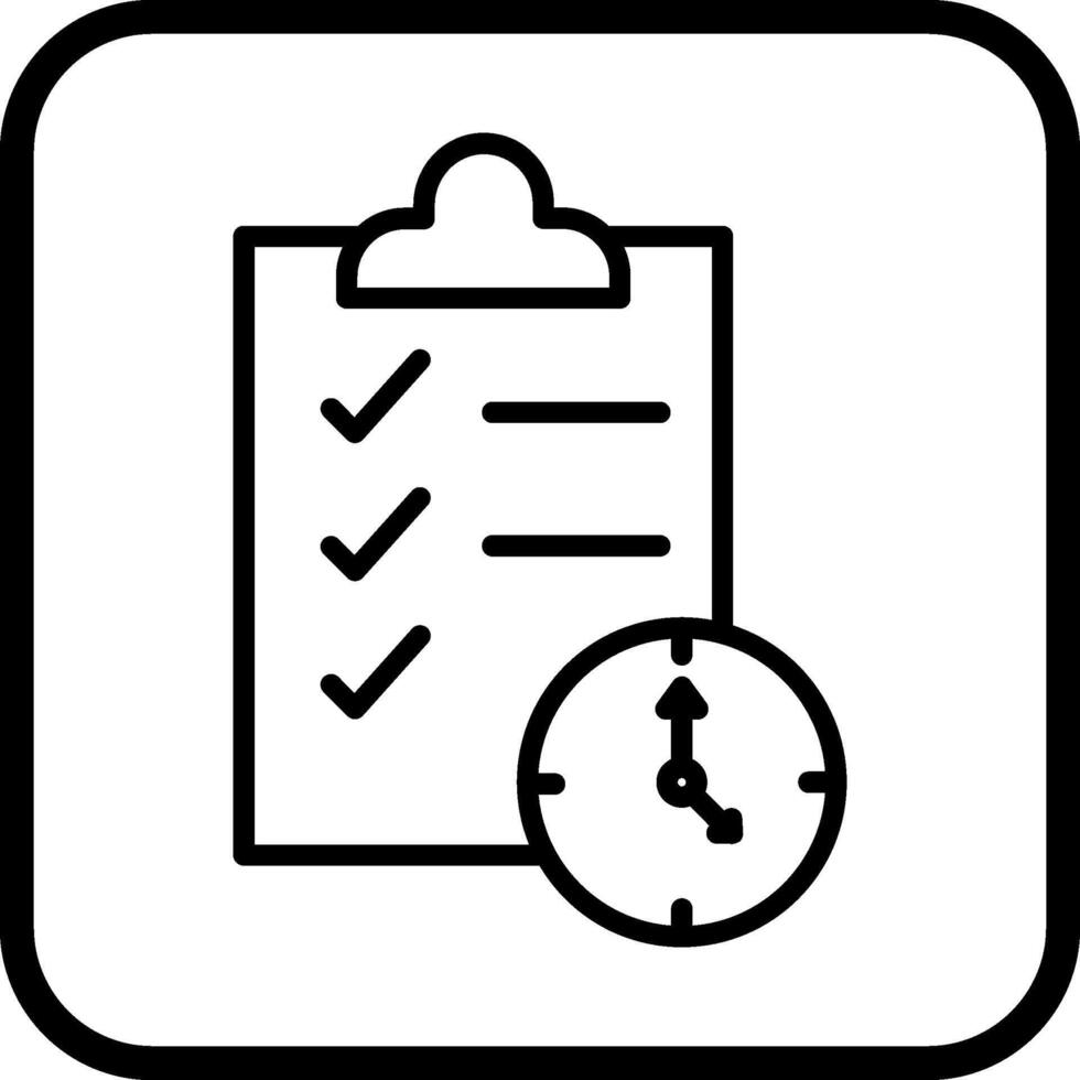 Time Management Vector Icon