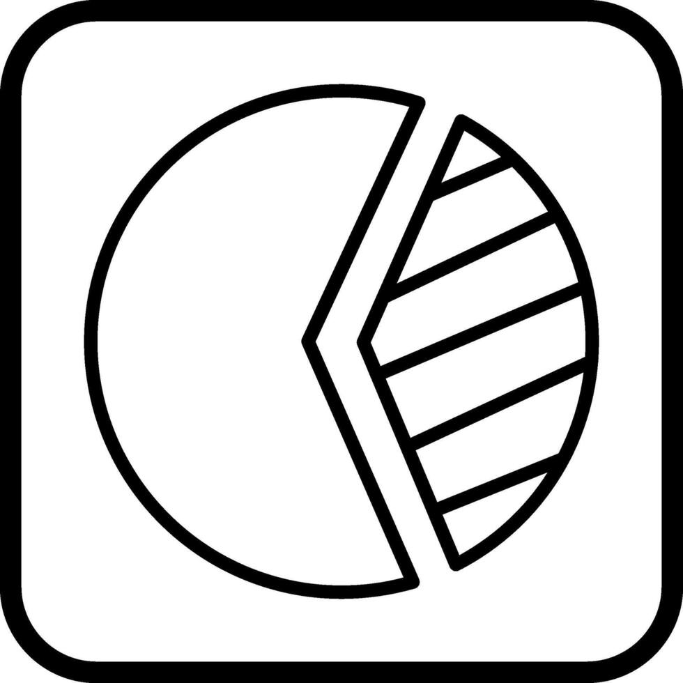 Pie Chart Vector Icon