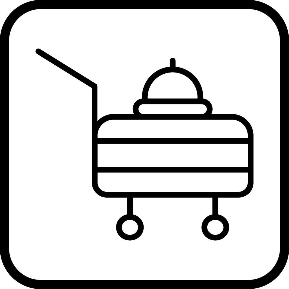 Room Service Vector Icon