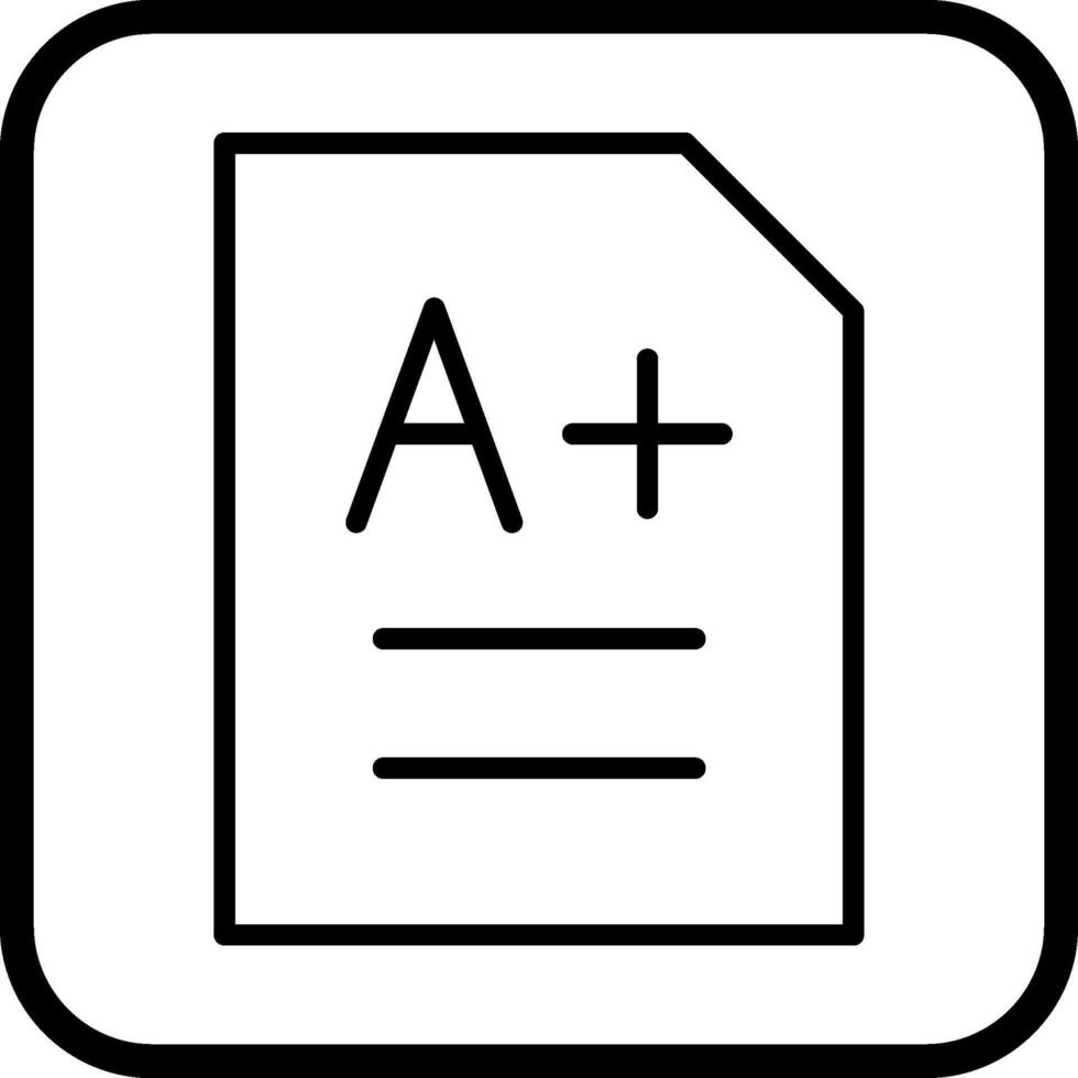 A Vector Icon