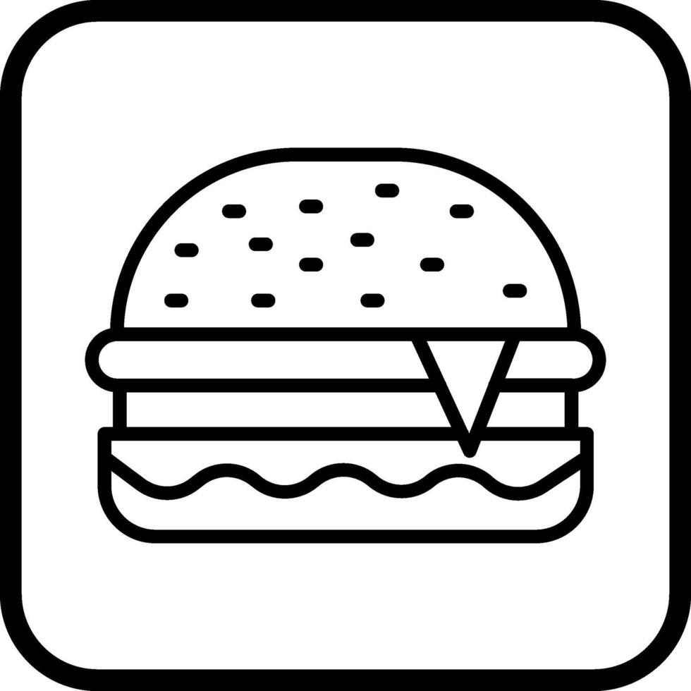 Burger Vector Icon