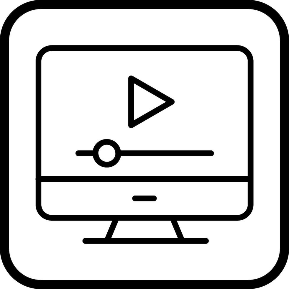 icono de vector de tutoriales en línea