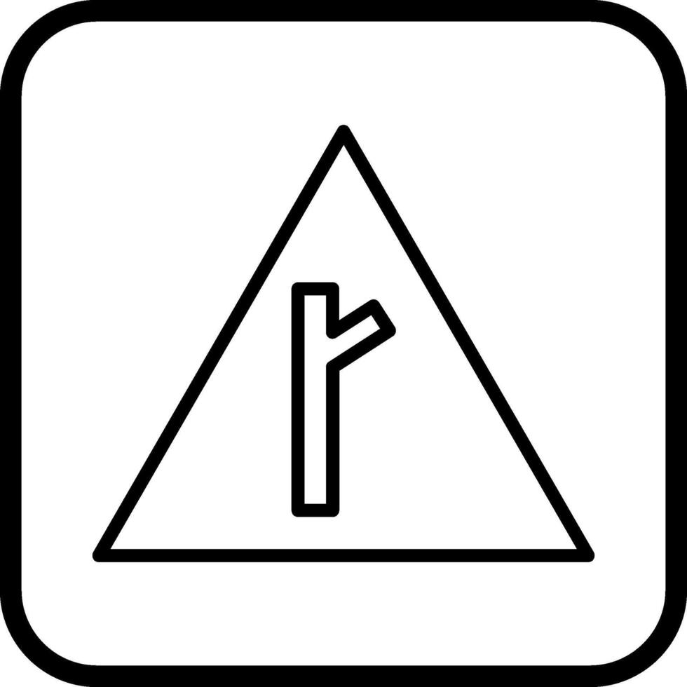 Road Sign Vector Icon