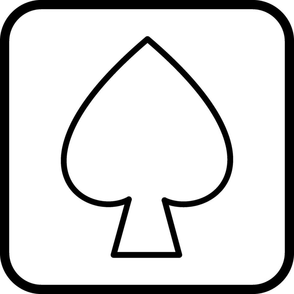 Spade Vector Icon