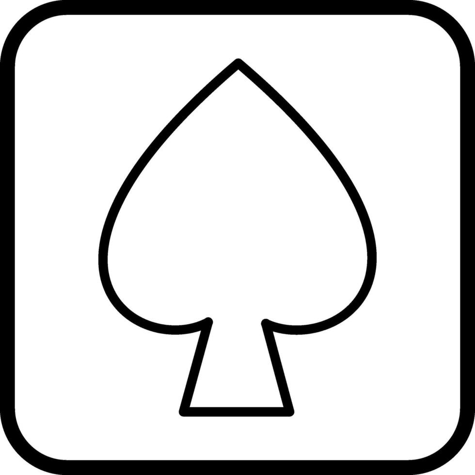 Spade Vector Icon