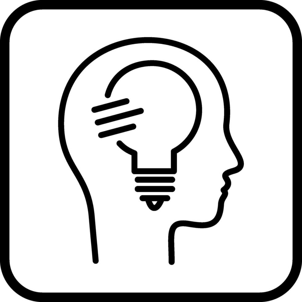 Thinking Vector Icon