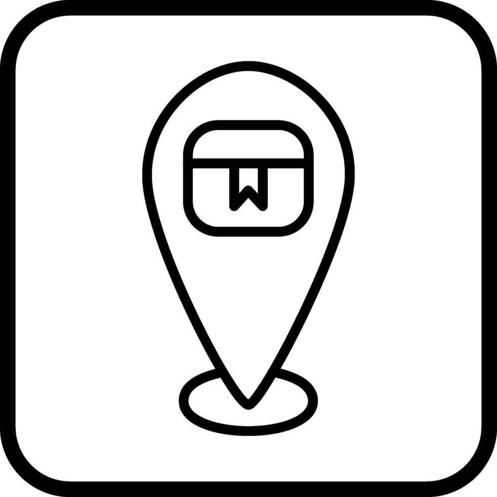 Shipping Location Vector Icon