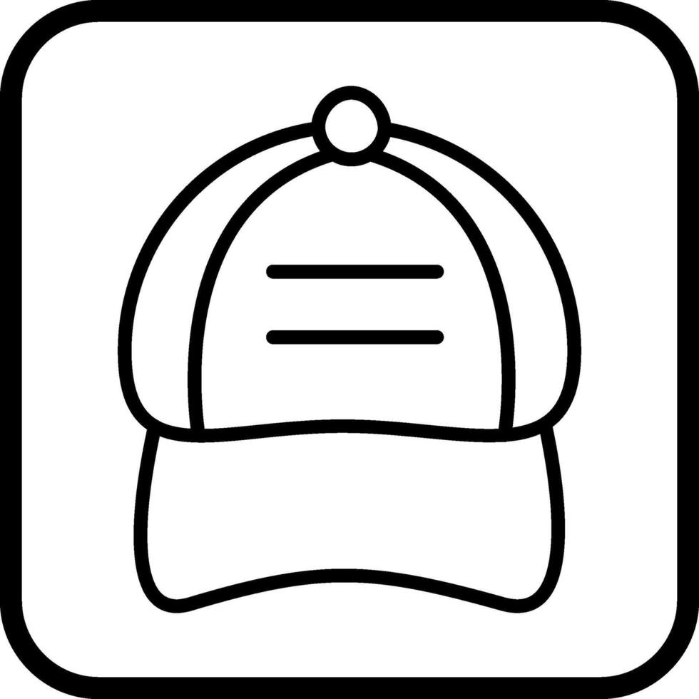 P Cap Vector Icon