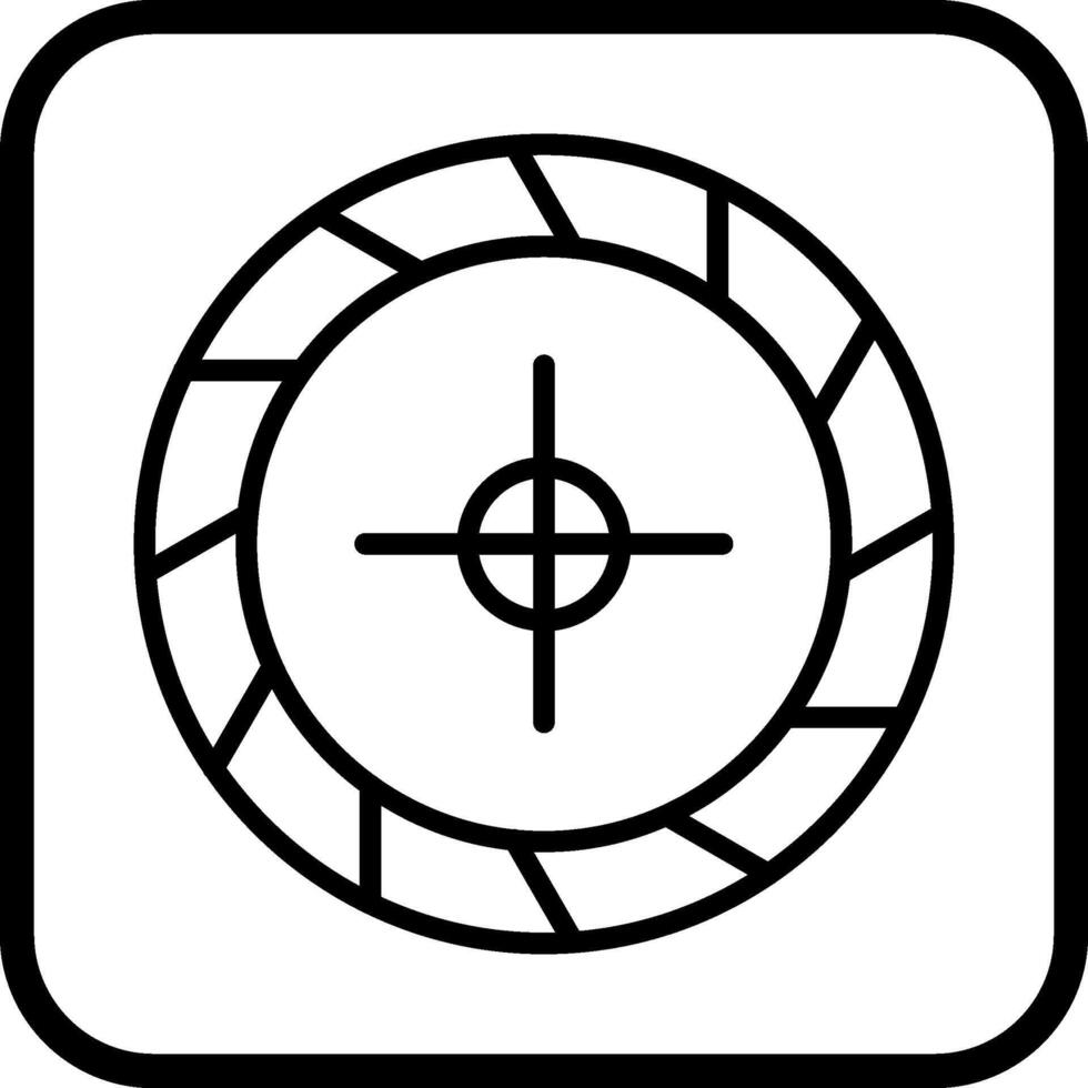 Roulette II Vector Icon