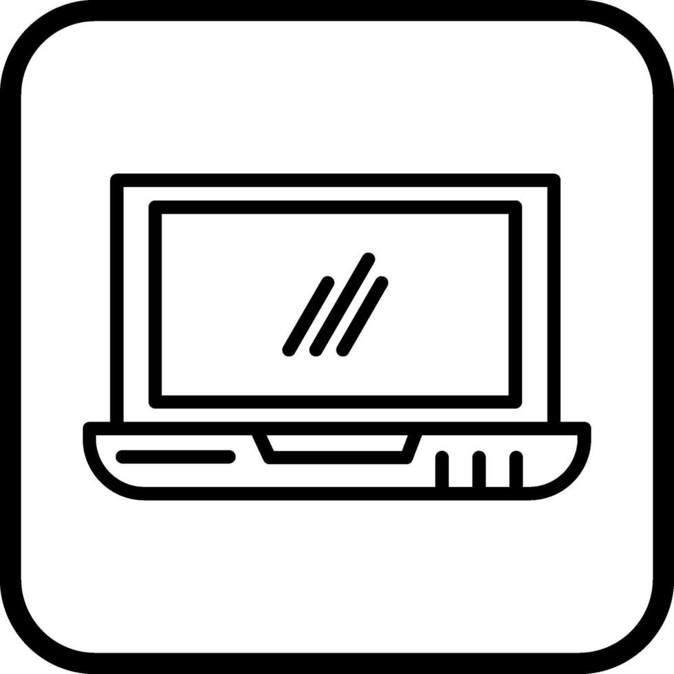 icono de vector de laptop