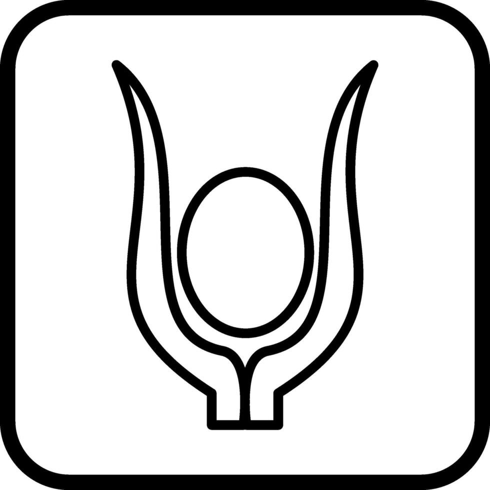 icono de vector de dios egipcio
