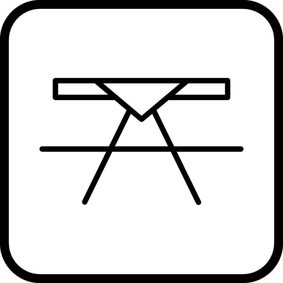 Picnic Table Vector Icon
