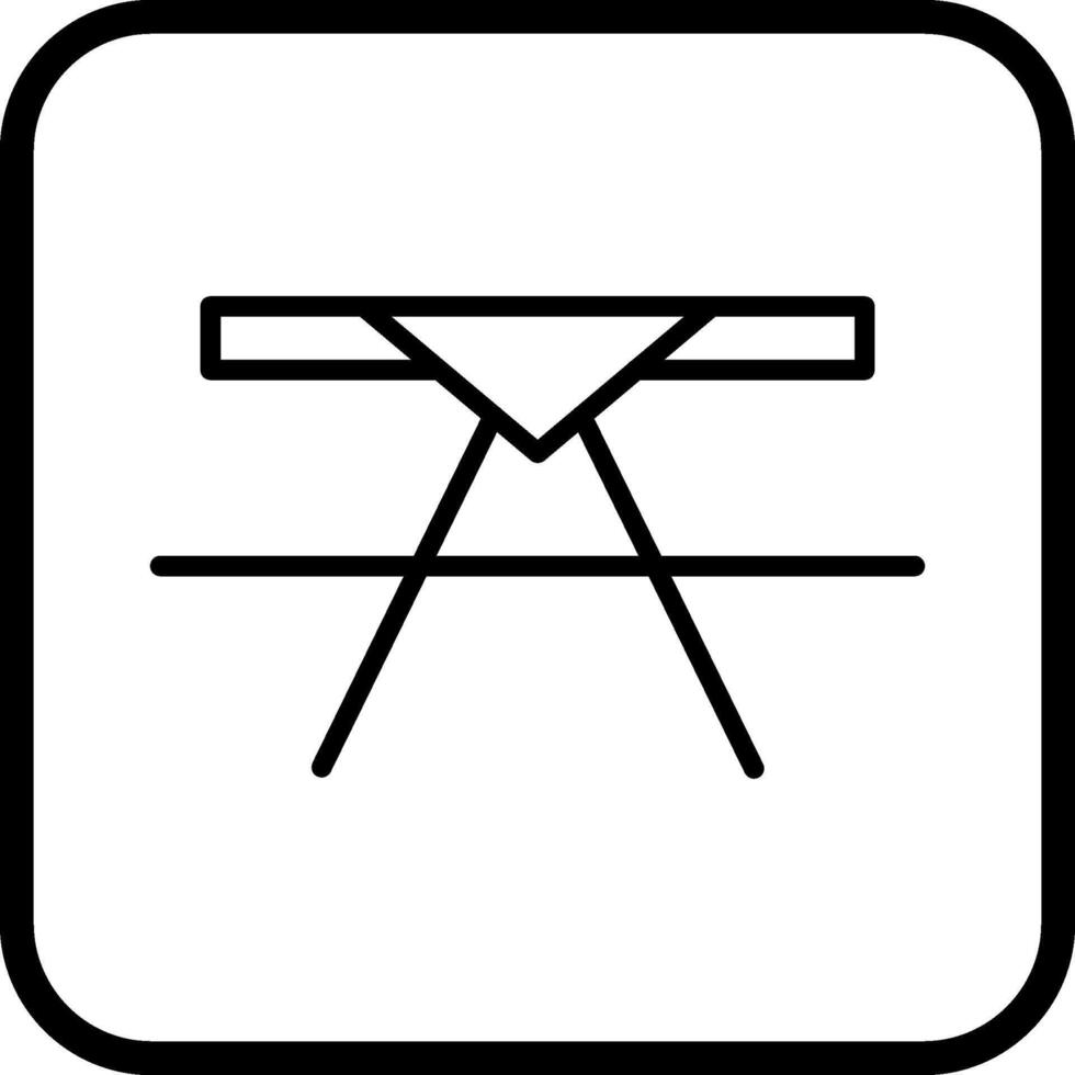 Picnic Table Vector Icon