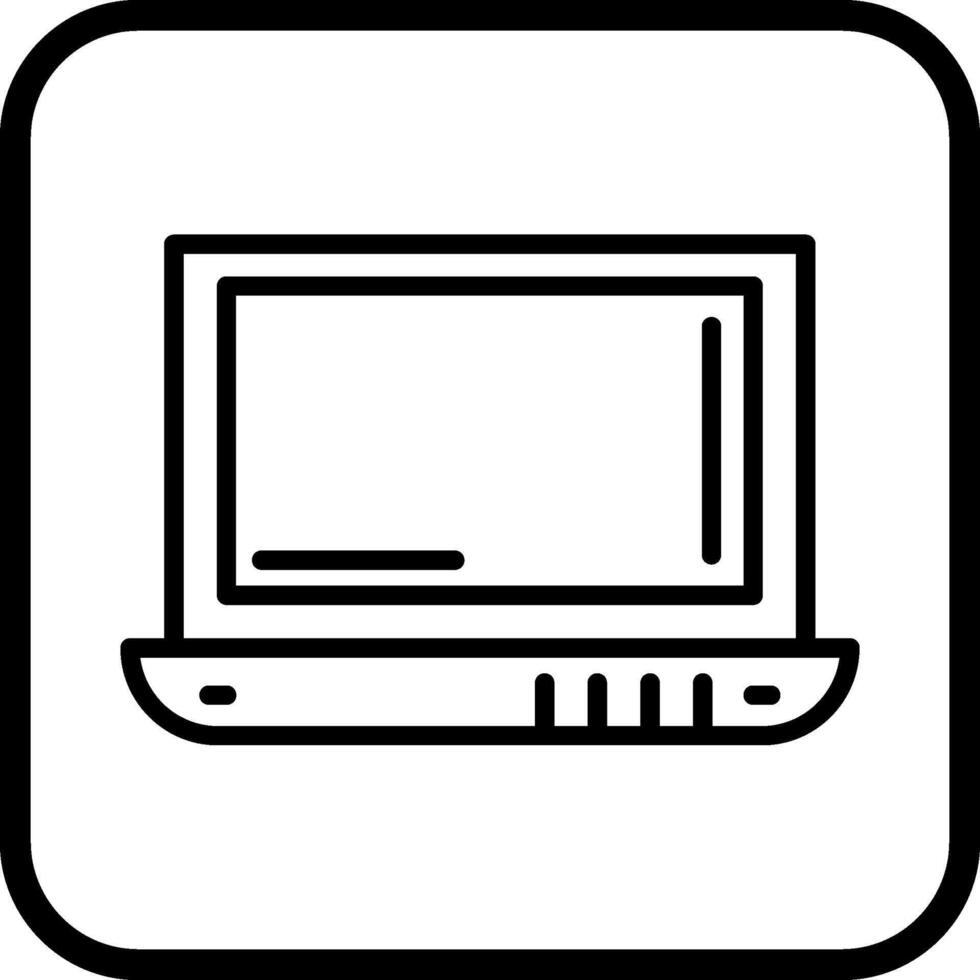 icono de vector de laptop