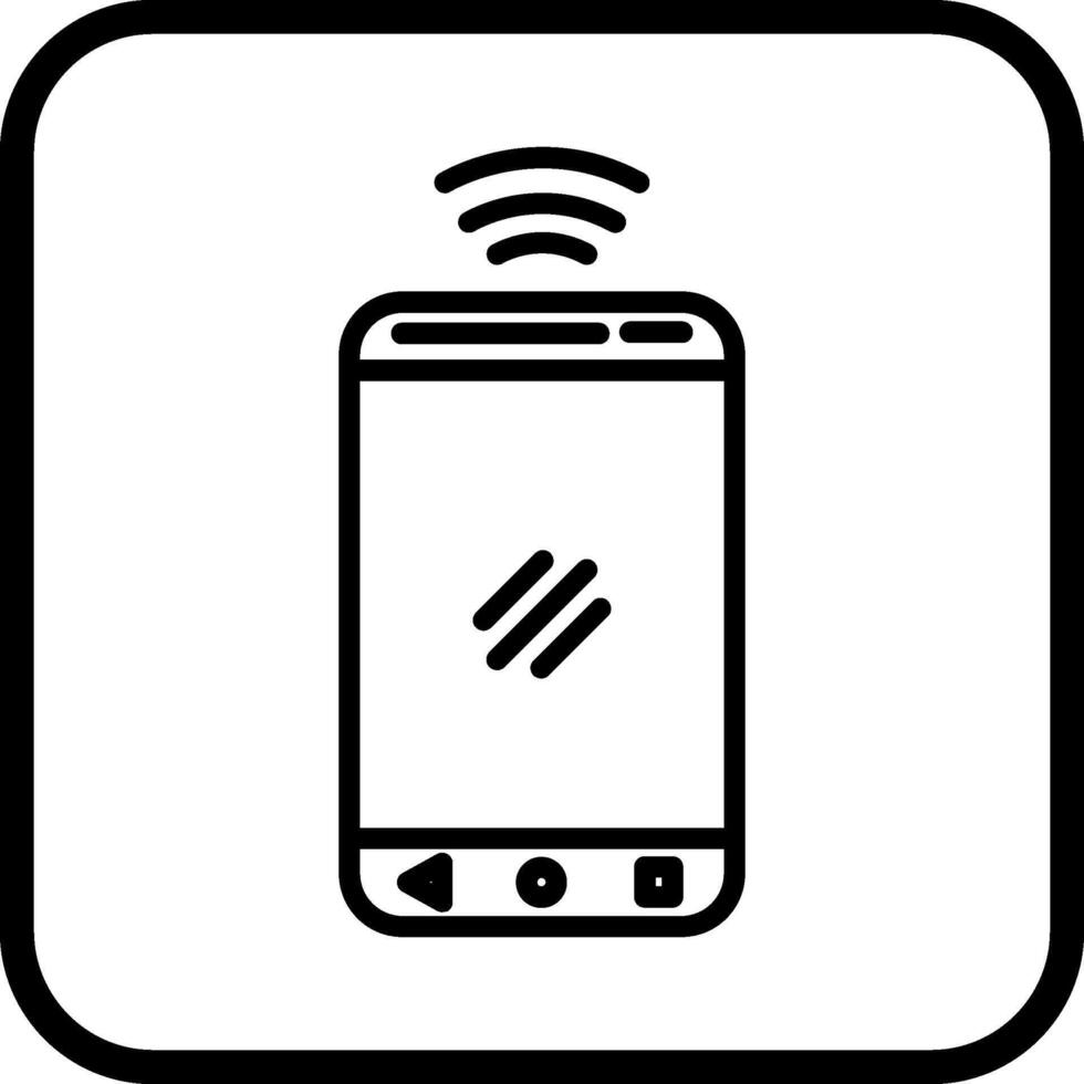 icono de vector de teléfono móvil