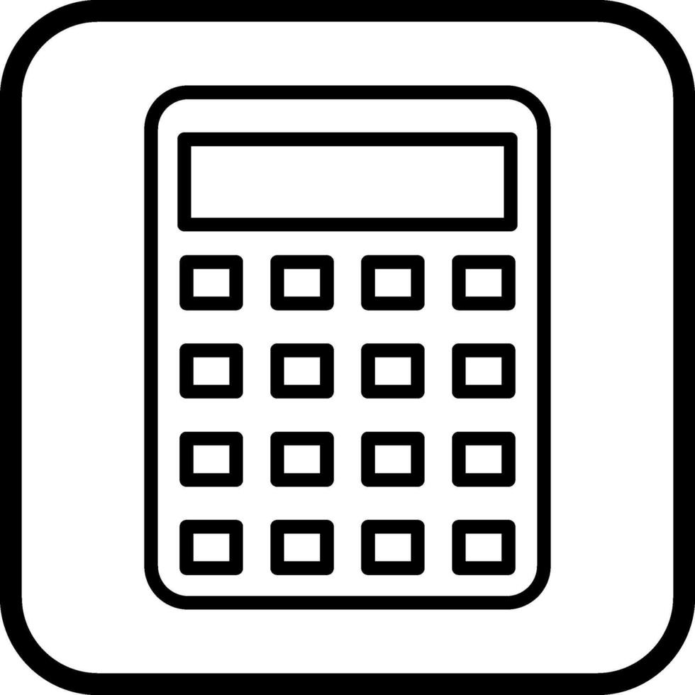 Calculator Vector Icon