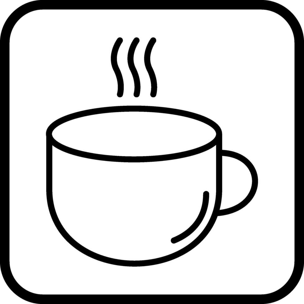 icono de vector de taza de té